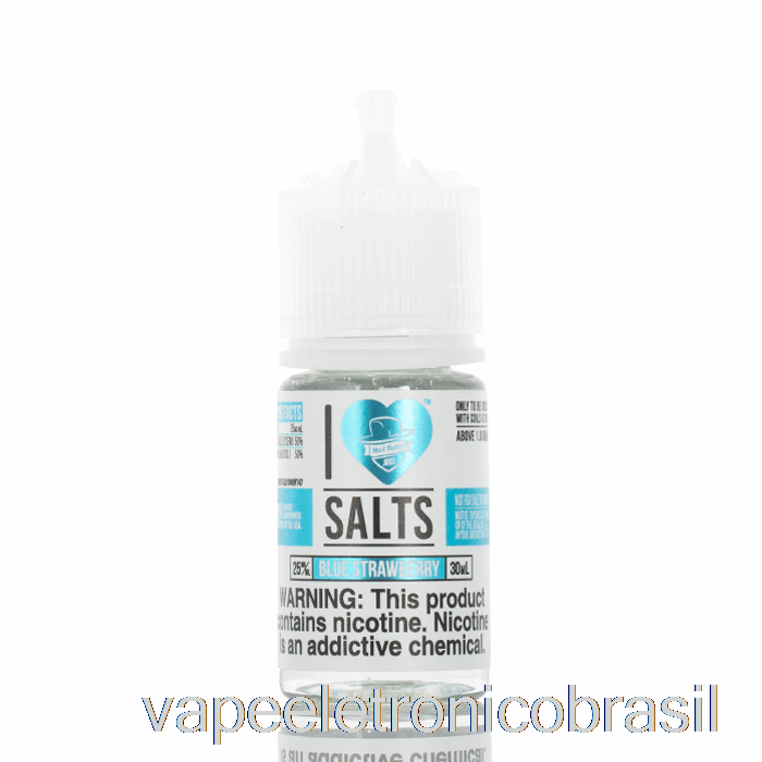 Vape Eletrônico Morango Azul - Adoro Sais - 30ml 50mg